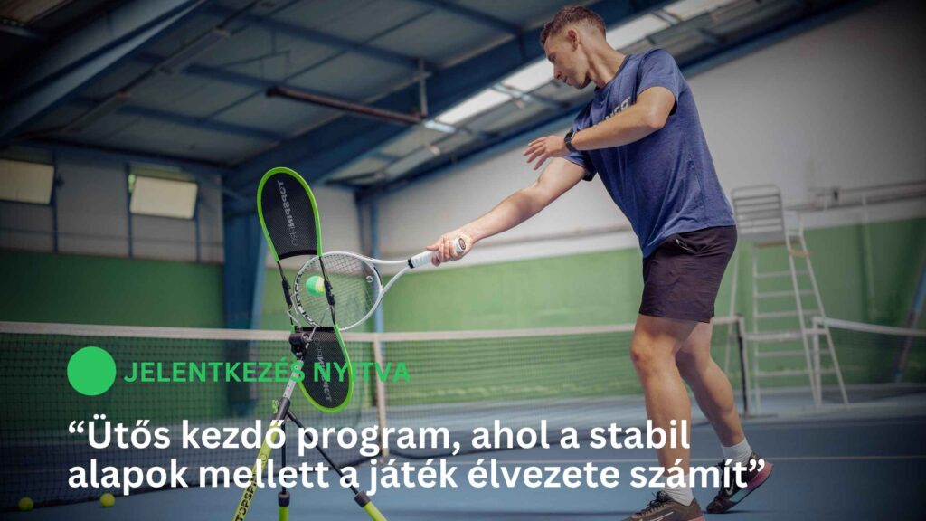 10 hétvéges tenisz workshop jelentkezés nyitva